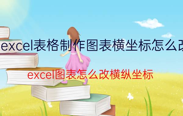 excel表格制作图表横坐标怎么改 excel图表怎么改横纵坐标？